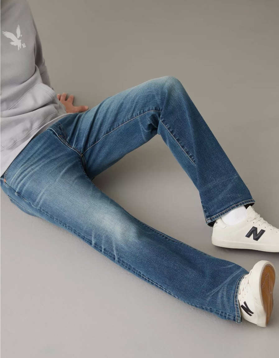 Men American Eagle | Ae Airflex+ Original Bootcut Jean