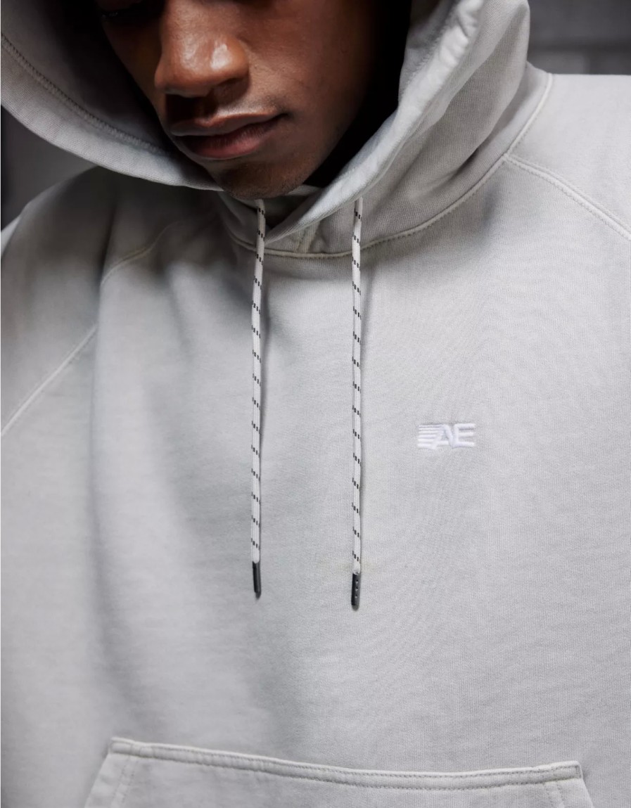 Men American Eagle | Ae 24/7 Cotton Hoodie