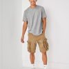 Men American Eagle | Ae Flex 12" Longer Length Lived-In Cargo Short