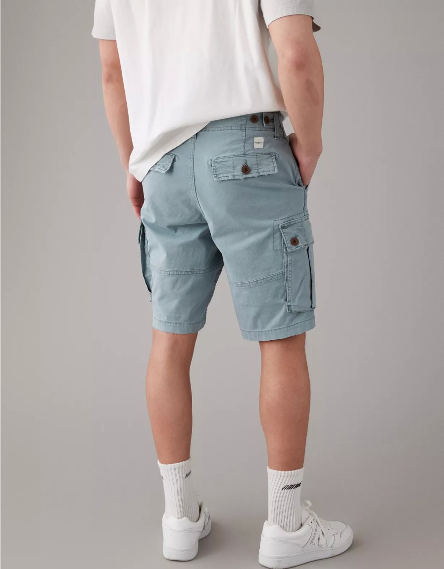 Men American Eagle | Ae Flex 10" Lived-In Cargo Short