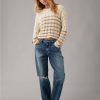 Women American Eagle | Ae Cropped Cable-Knit Sweater