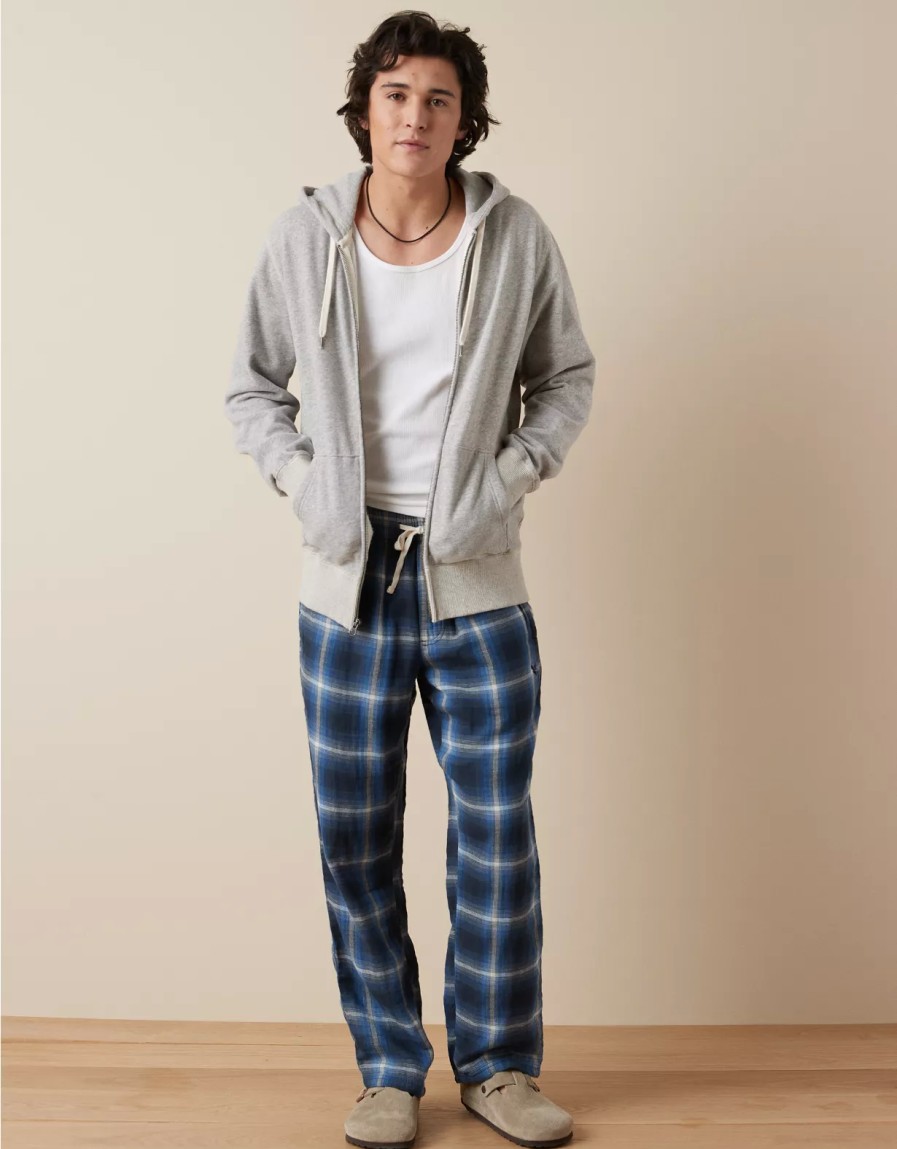 Men American Eagle | Ae Flannel Pj Pant