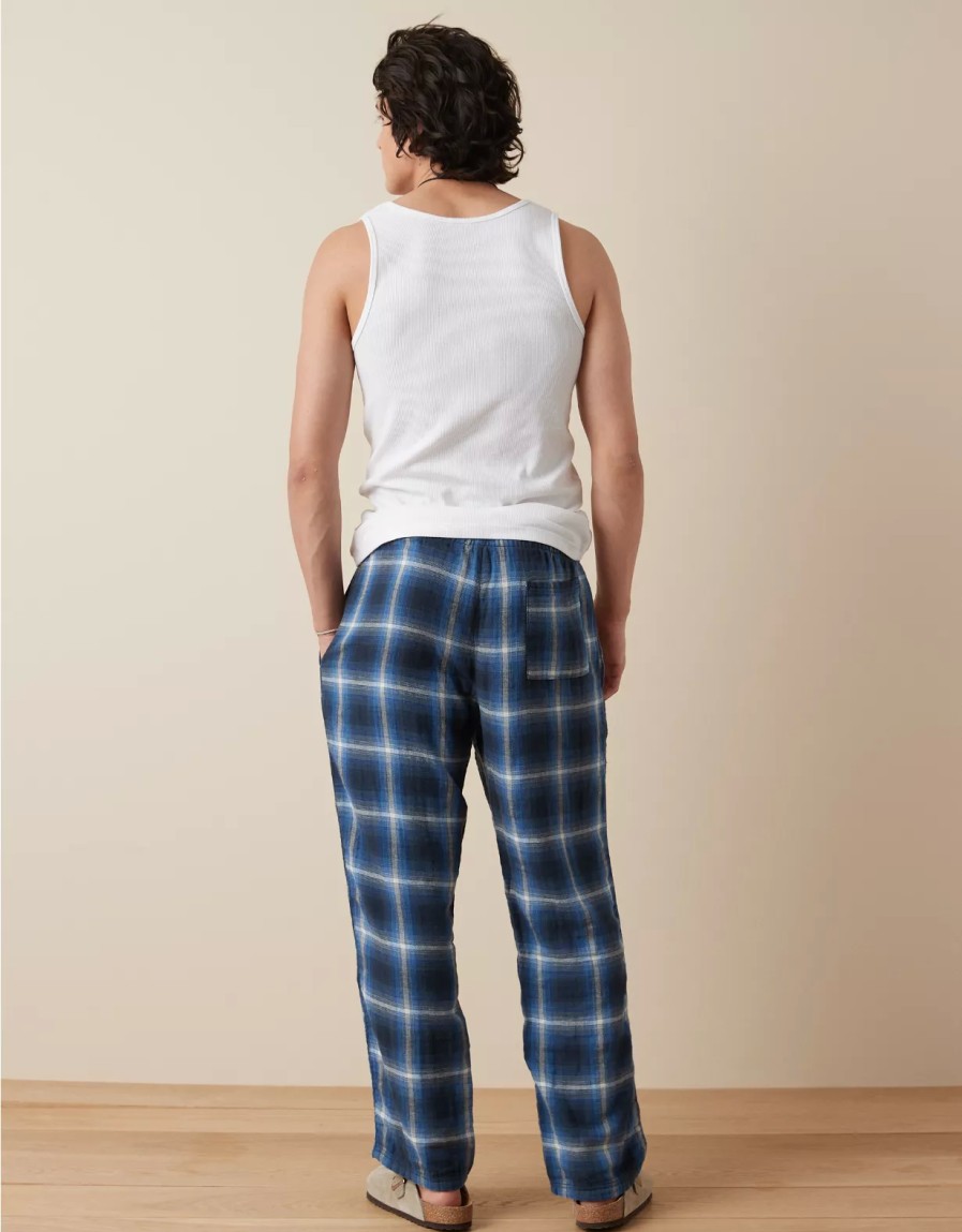 Men American Eagle | Ae Flannel Pj Pant