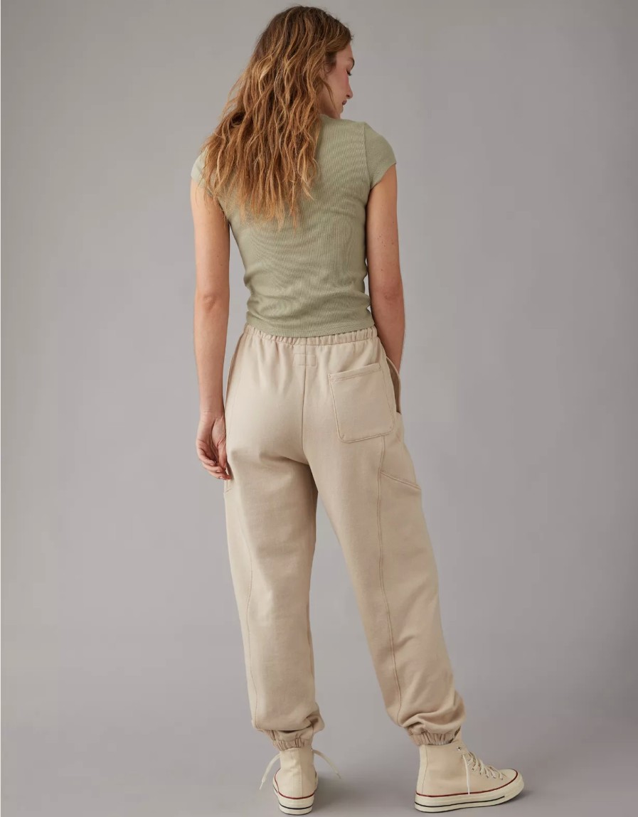 Women American Eagle | Ae Baggy Parachute Jogger