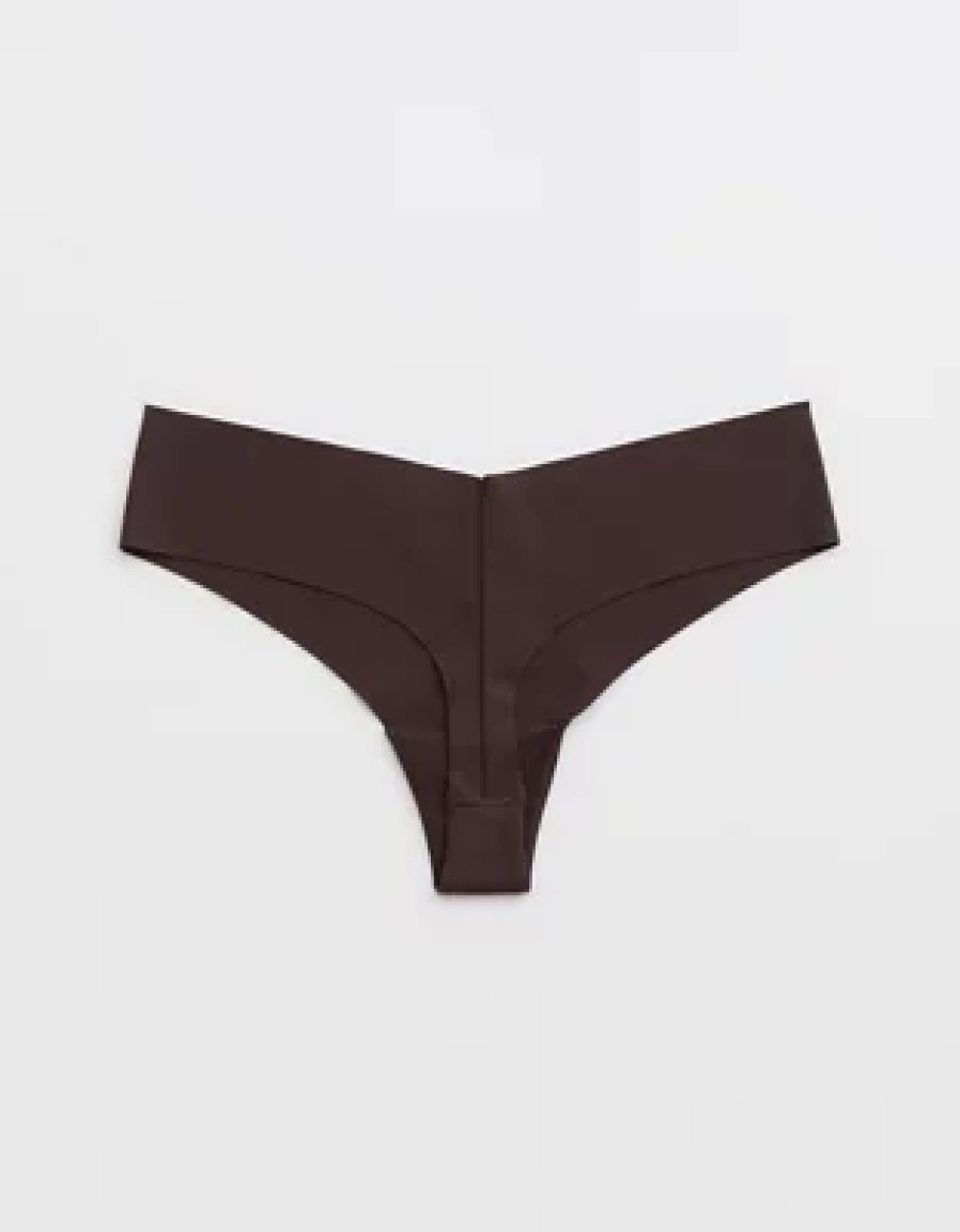 Women American Eagle | Smoothez No Show Thong Underwear