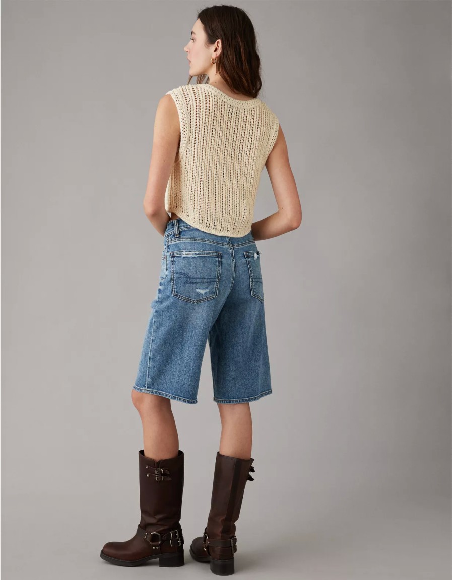 Women American Eagle | Ae Crochet Vest