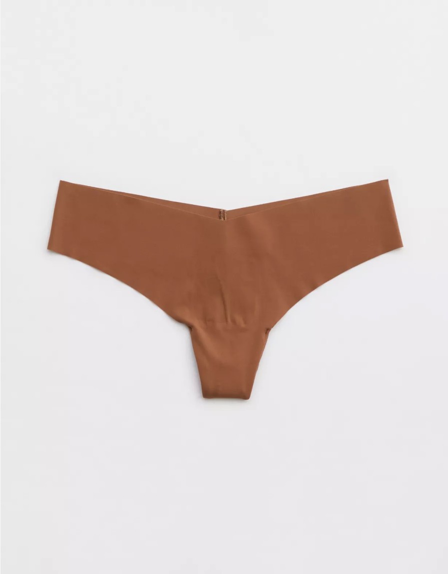 Women American Eagle | Smoothez No Show Thong Underwear