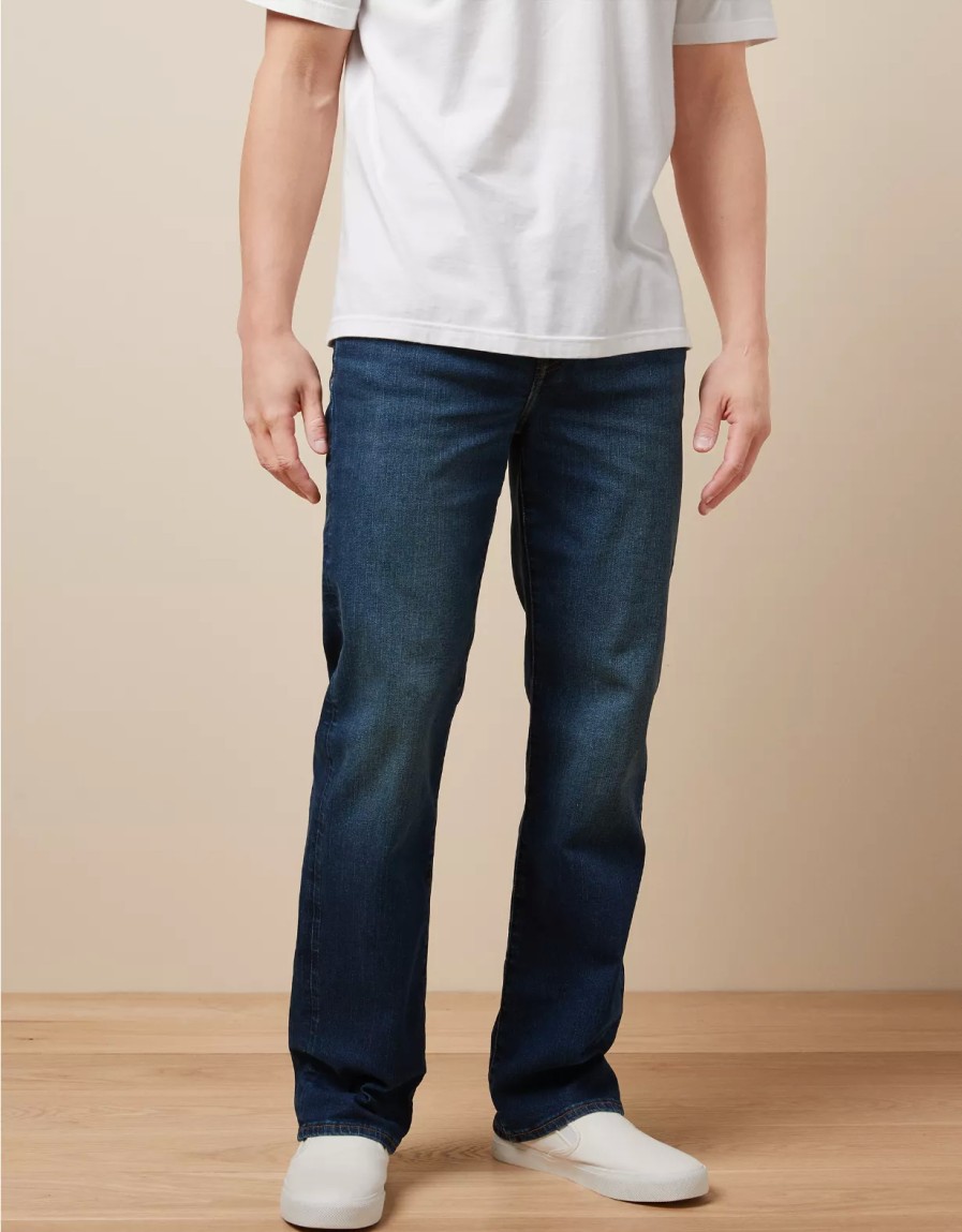 Men American Eagle | Ae Airflex+ Original Bootcut Jean