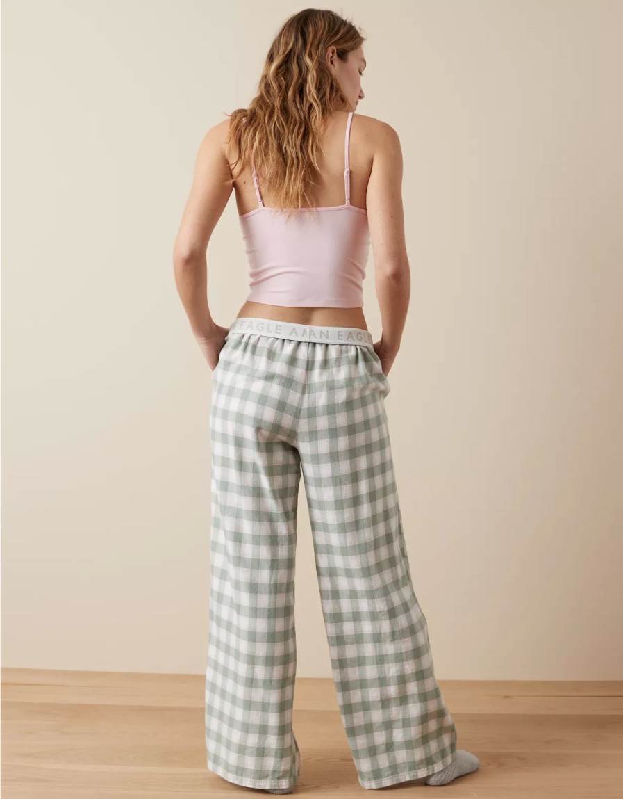 Women American Eagle | Ae Peanuts St. Patrick'S Day Pj Pant