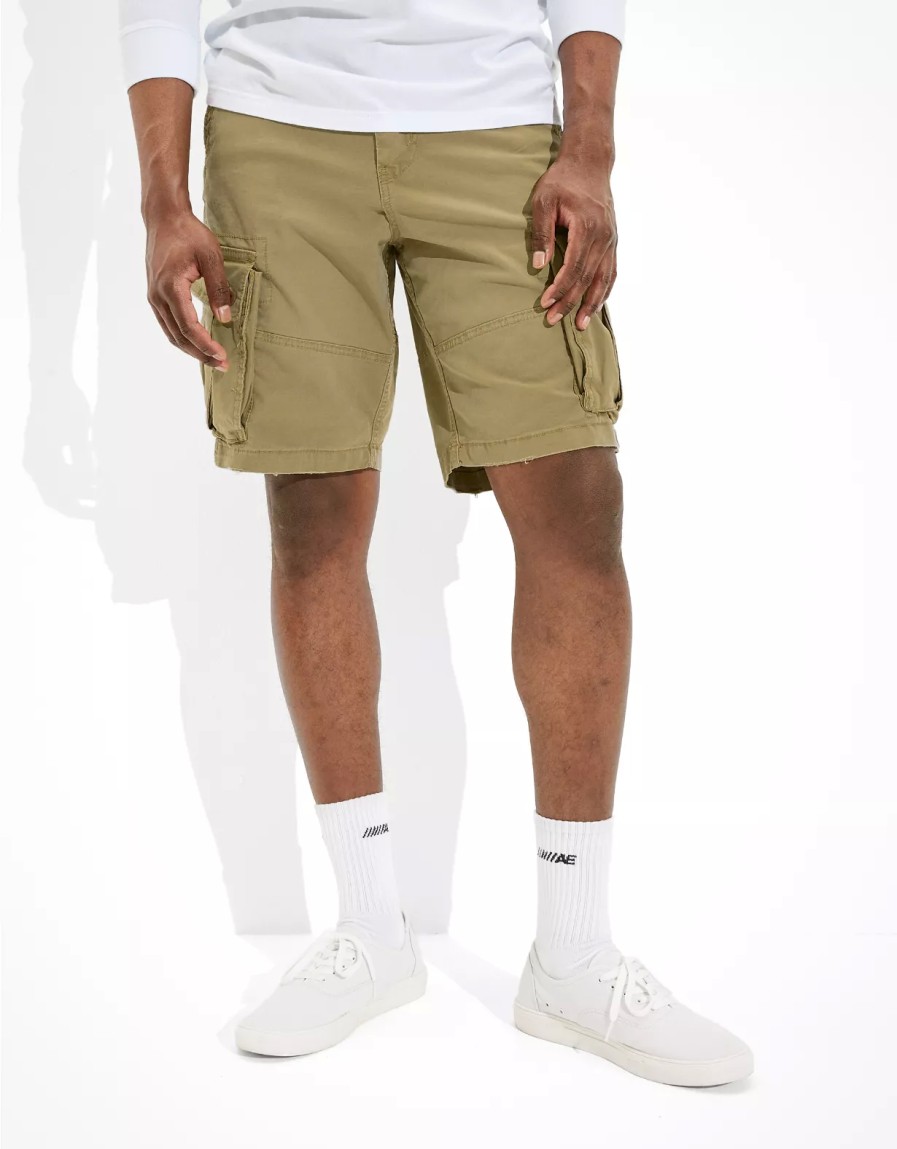 Men American Eagle | Ae Flex 10" Lived-In Cargo Short