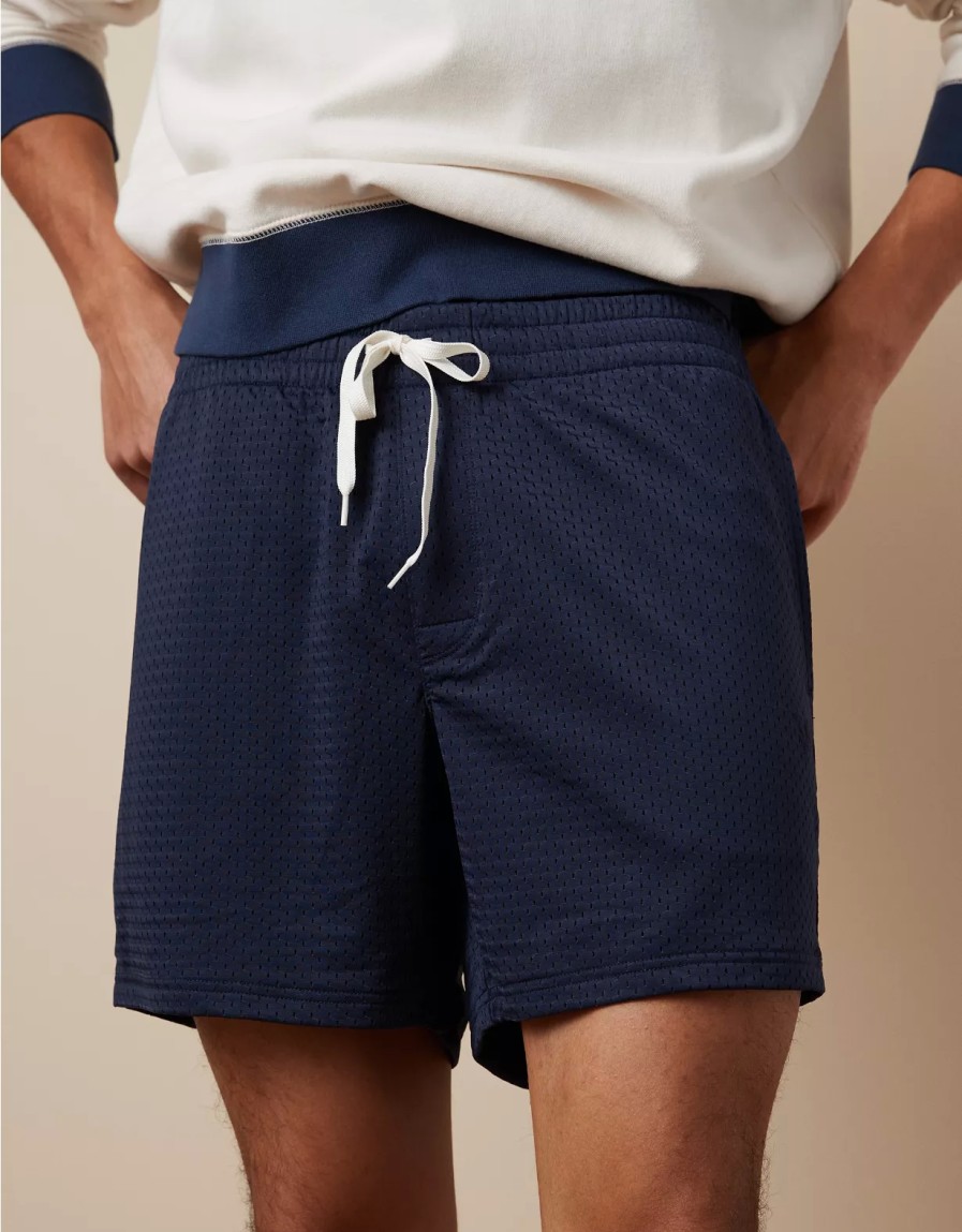 Men American Eagle | Ae 6" Mesh Lounge Short