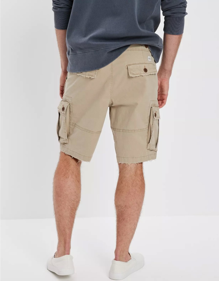 Men American Eagle | Ae Flex 10" Lived-In Cargo Short