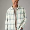 Men American Eagle | Ae Flannel Shirt