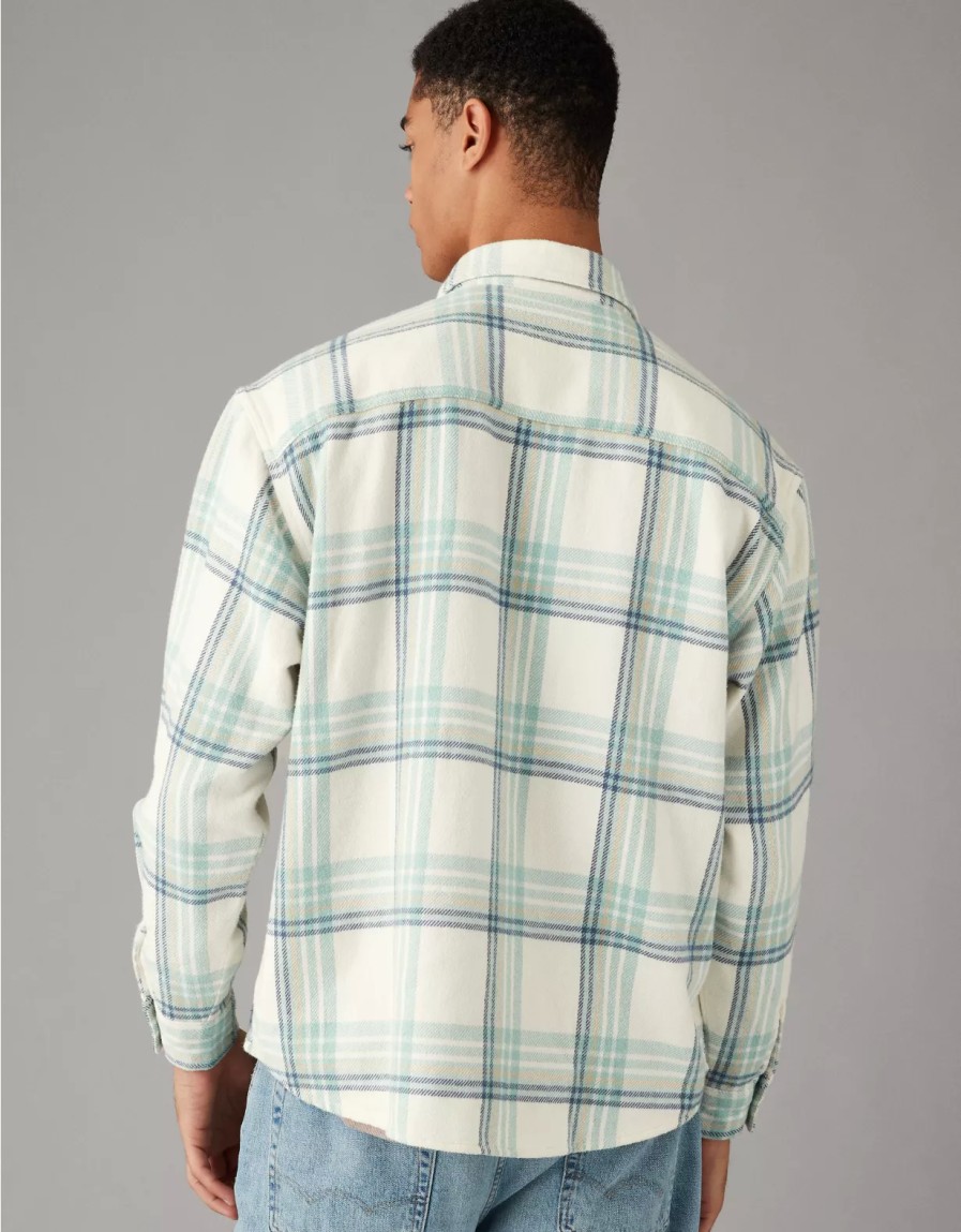 Men American Eagle | Ae Flannel Shirt