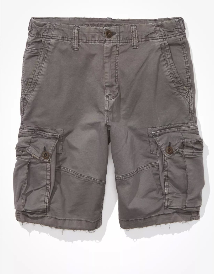 Men American Eagle | Ae Flex 10" Lived-In Cargo Short