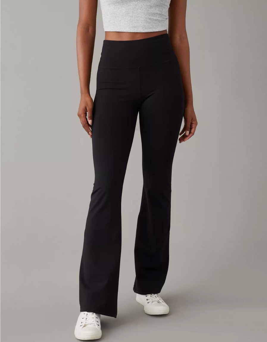 Women American Eagle | Ae The Everything Highest Waist Flare Legging