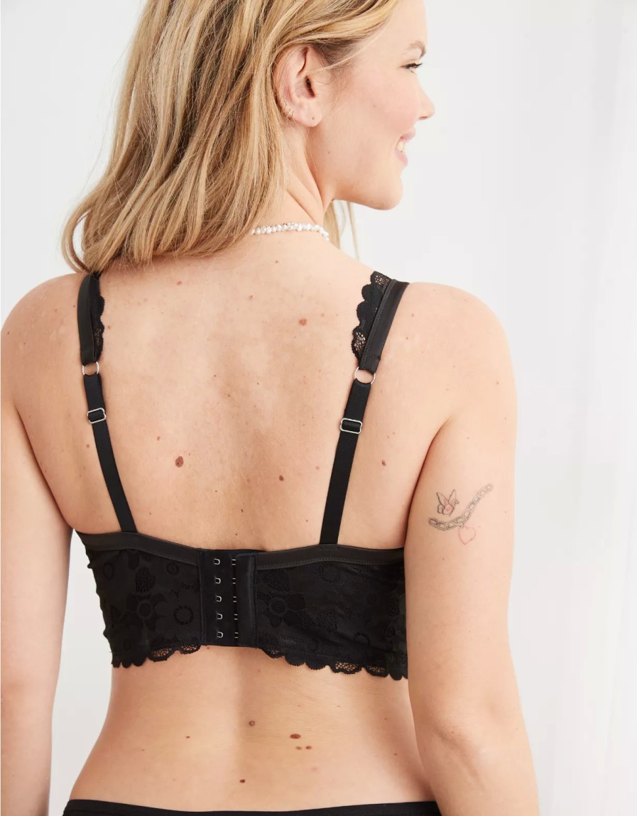 Women American Eagle | Show Off Balconette Real Lace Bra