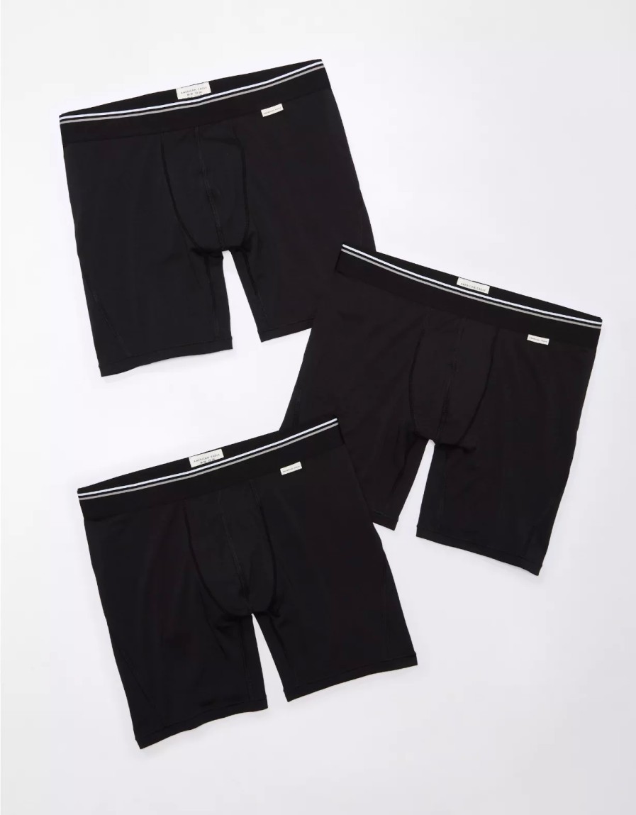 Men American Eagle | Aeo 6" Ultra Soft Boxer Brief 3-Pack