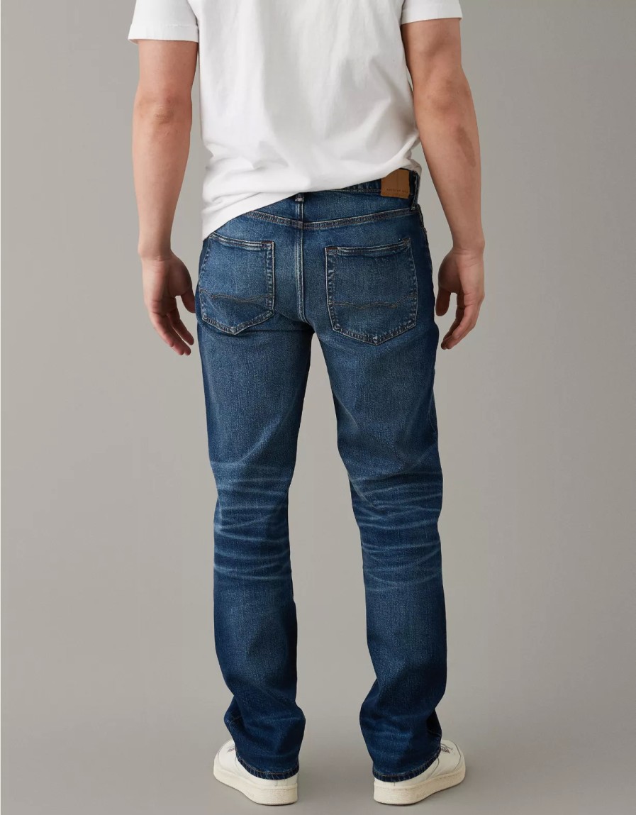 Men American Eagle | Ae Airflex+ Relaxed Straight Jean