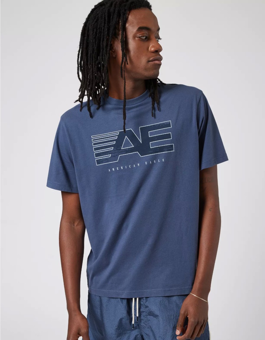 Men American Eagle | Ae 24/7 Graphic T-Shirt