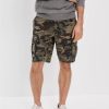 Men American Eagle | Ae Flex Ripstop 10" Lived-In Cargo Short