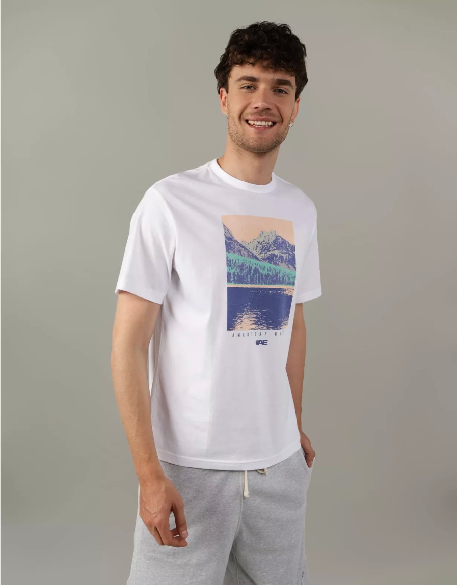 Men American Eagle | Ae 24/7 Graphic T-Shirt