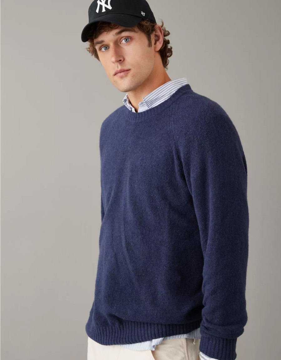 Men American Eagle | Ae Crewneck Sweater