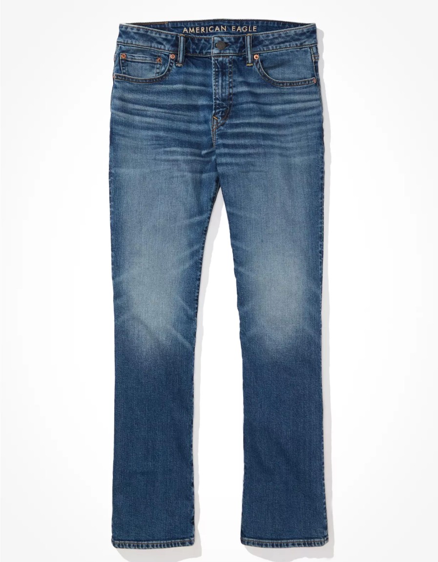 Men American Eagle | Ae Airflex+ Original Bootcut Jean