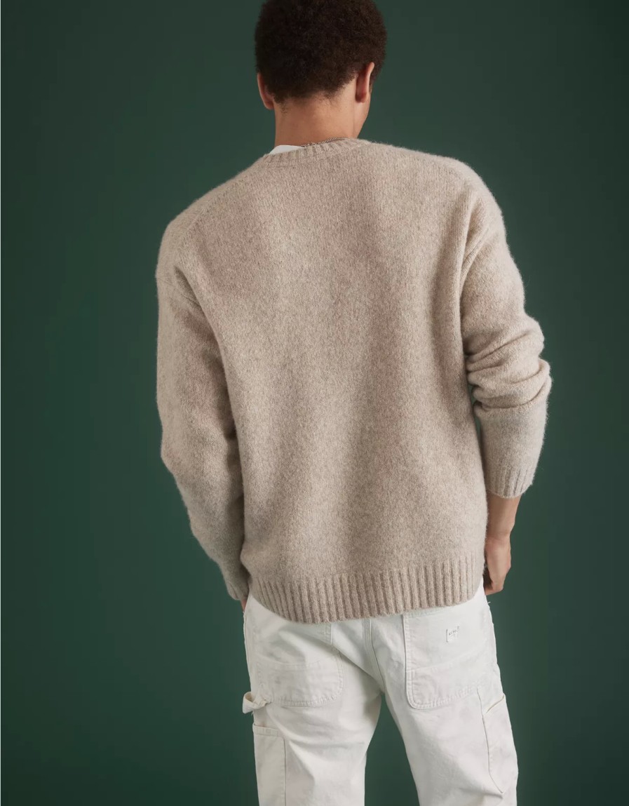 Men American Eagle | Ae77 Premium Alpaca-Blend Sweater