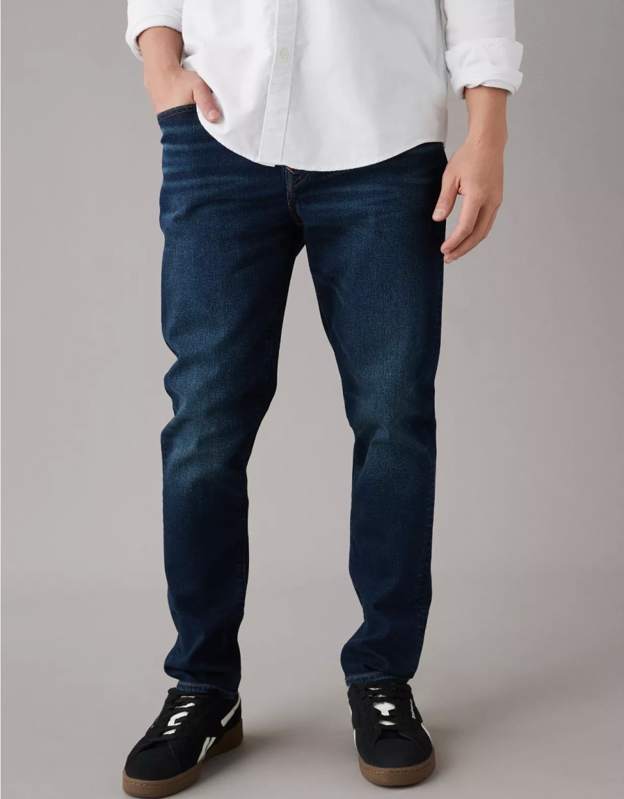 Men American Eagle | Ae Airflex+ Relaxed Slim Jean