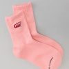 Women American Eagle | Ae Cherry Coke '90S Crew Socks